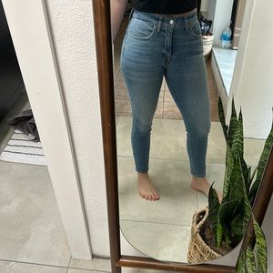 Bridgette high rise skinny jeans size 27 ankle cut